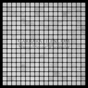 Carrara Marble Italian White Bianco Carrera 5/8x5/8 Mosaic Tile Tumbled